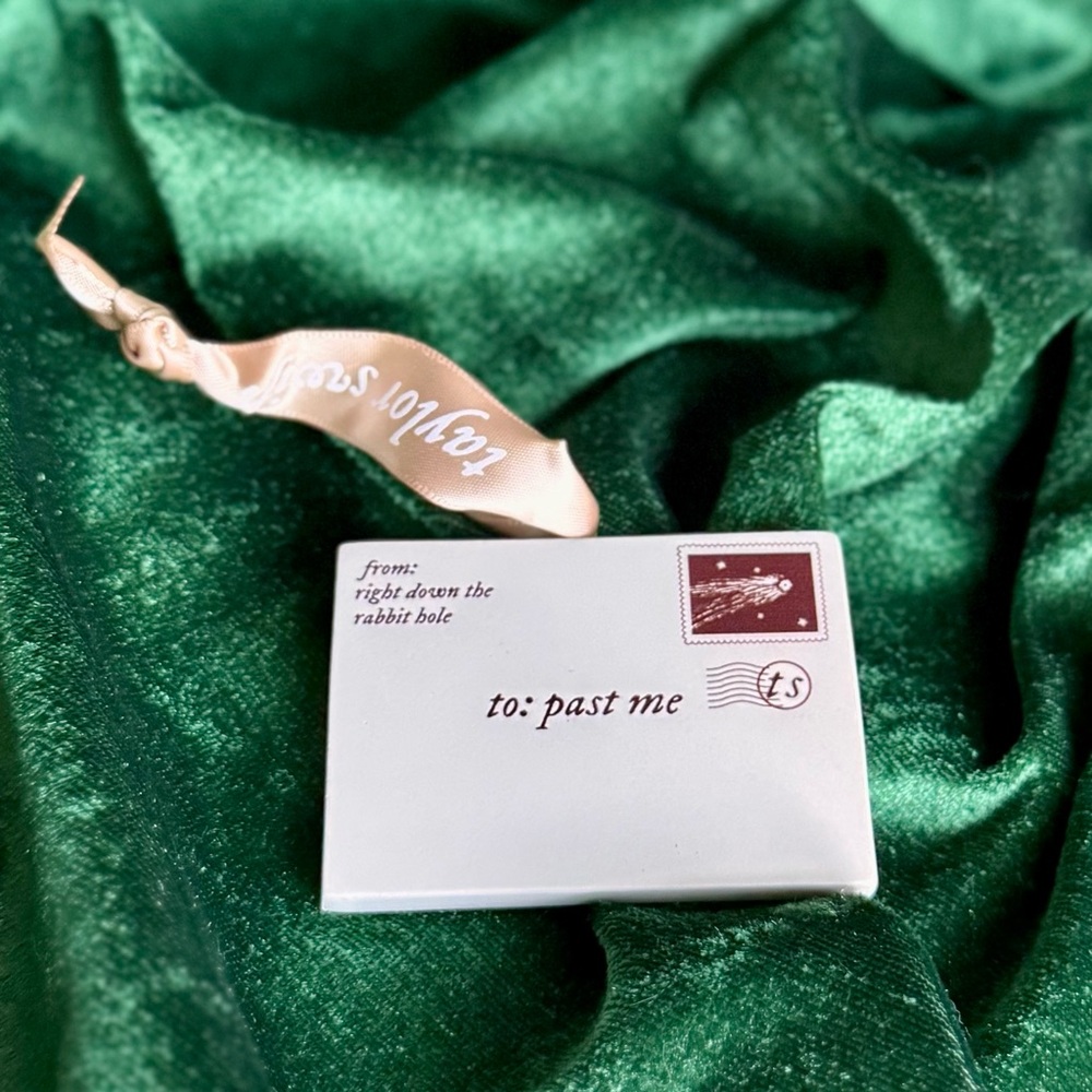 Down the Rabbit Hole Envelope Ornament (Taylor Swift)